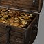 chest gold 3D model