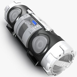 3d model of boombox jvc rv-nb50