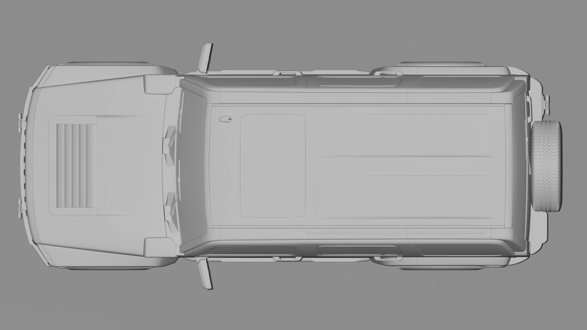 Hummer H3 Rigged 3D Model - TurboSquid 2290268
