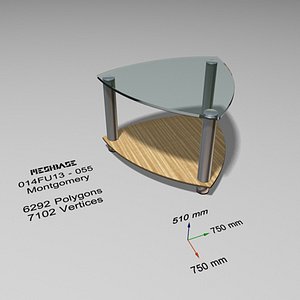3d table - trash