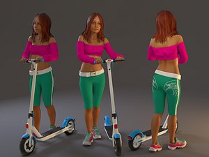 female street bcc 2130 3D model