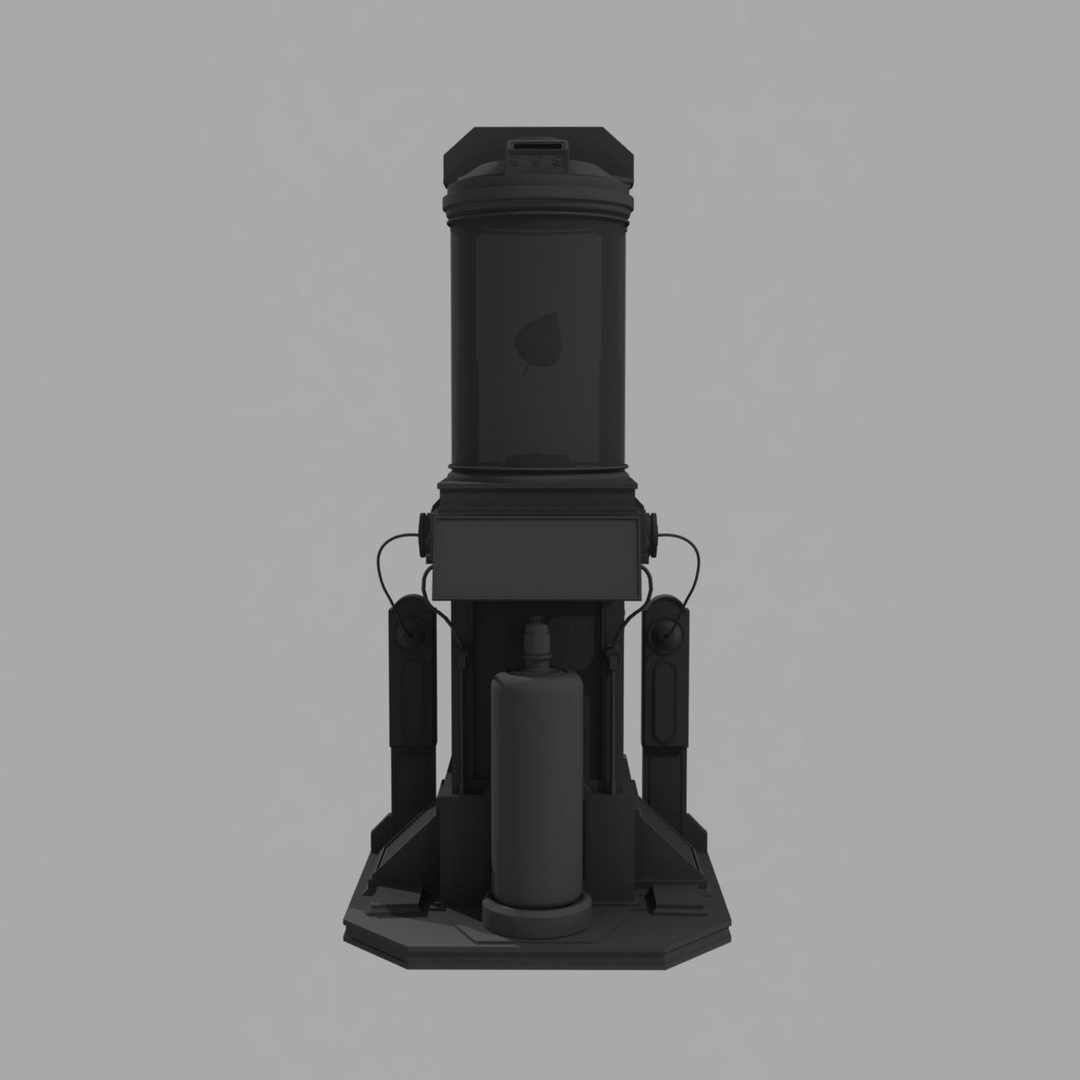 life form display 3d model