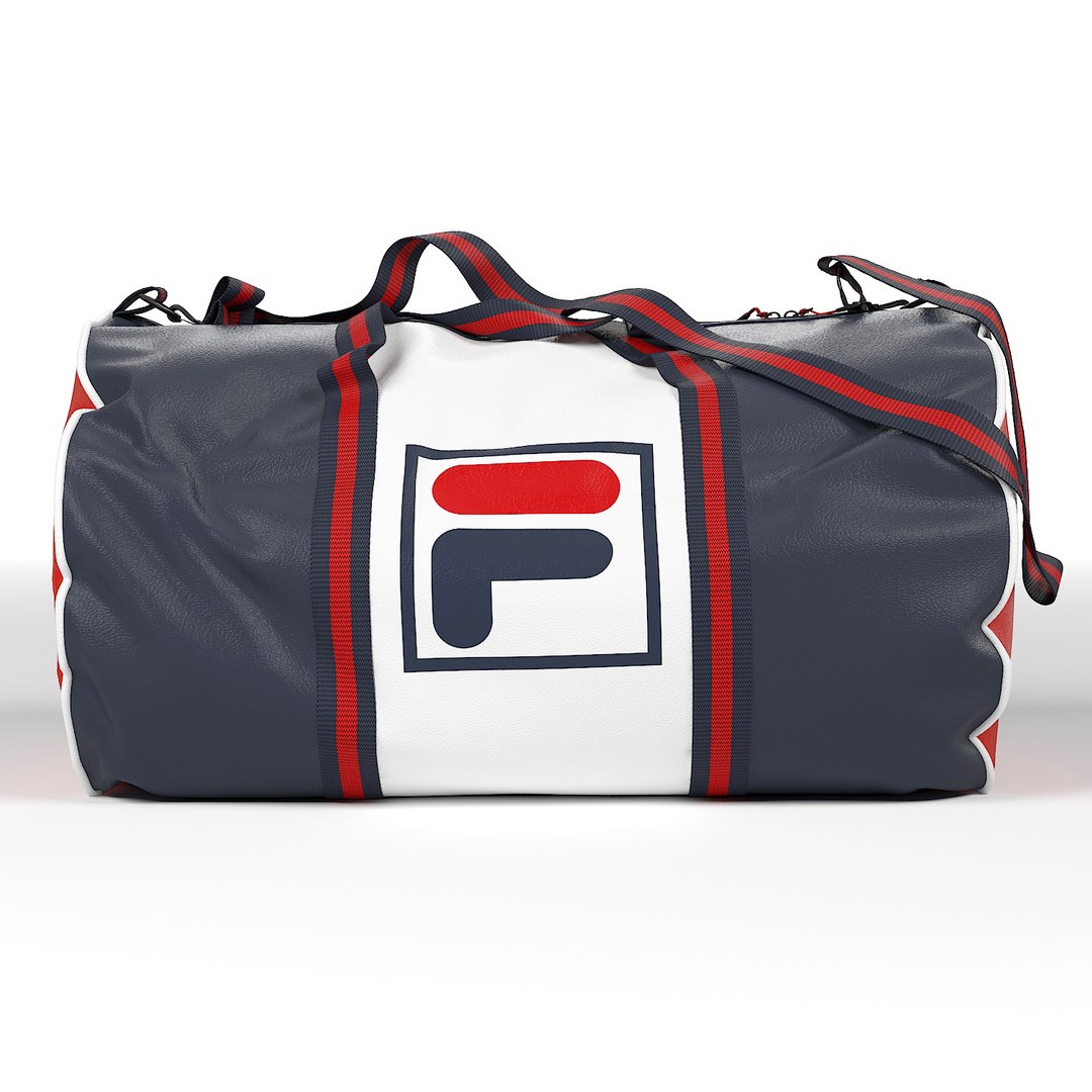 Sport bag fila 3D model - TurboSquid 1408152