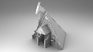 architecture house 3D model