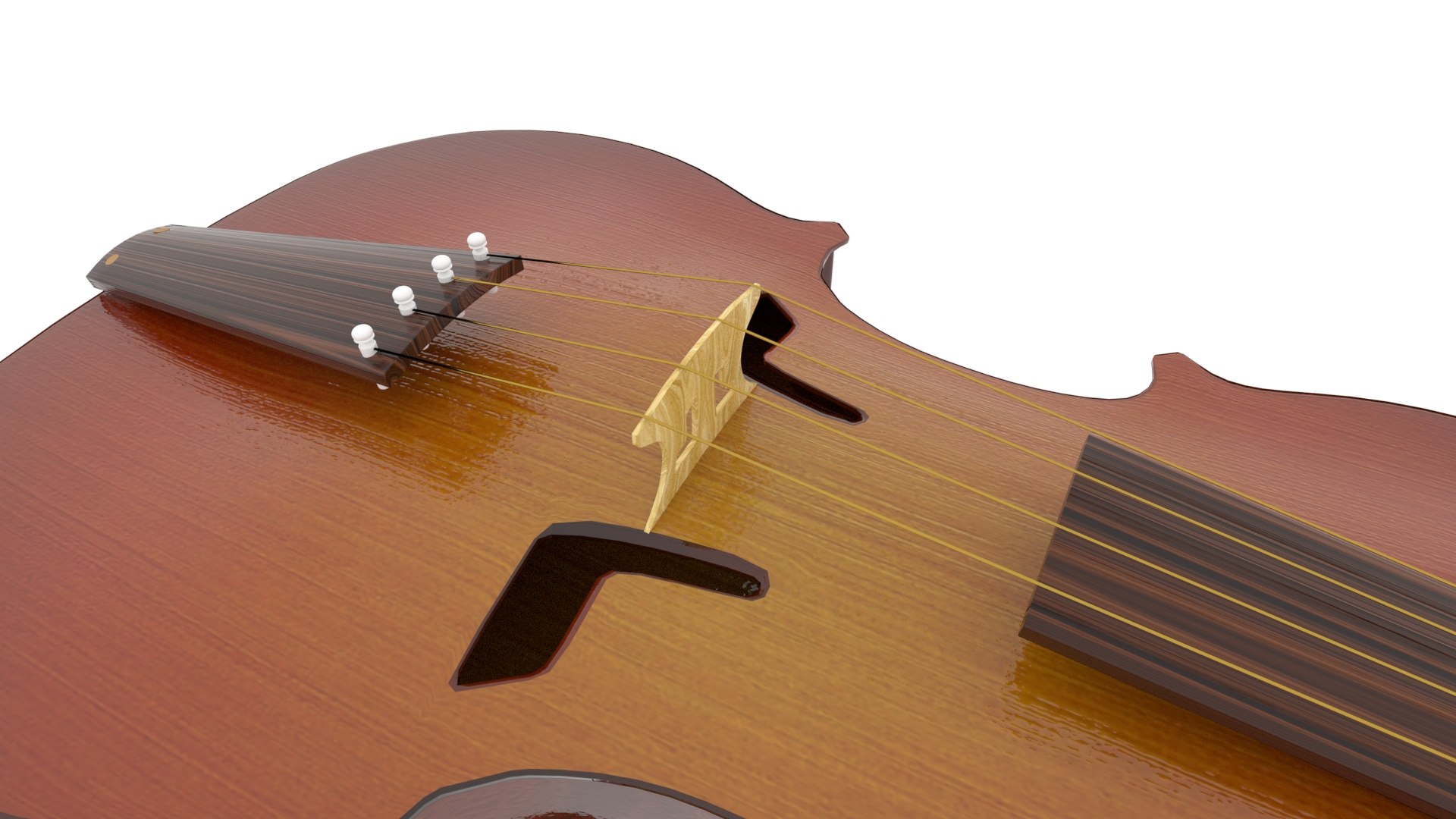 Violin model - TurboSquid 1253111
