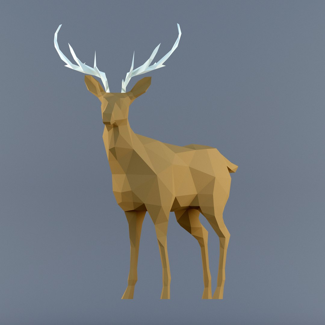 Deer Model - TurboSquid 1233207