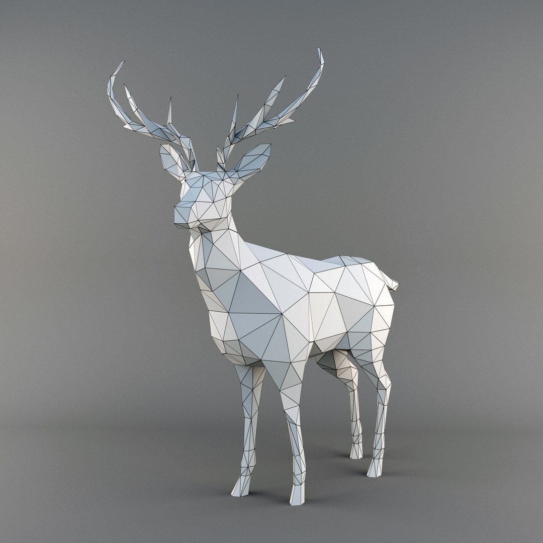 Deer Model - TurboSquid 1233207