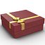 Giftbox 4 Red Modelo 3D