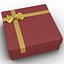 Giftbox 4 Red Modelo 3D