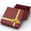 Giftbox 4 Red Modelo 3D