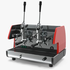 Commercial Espresso Machine La Pavoni BAR T 2L Red