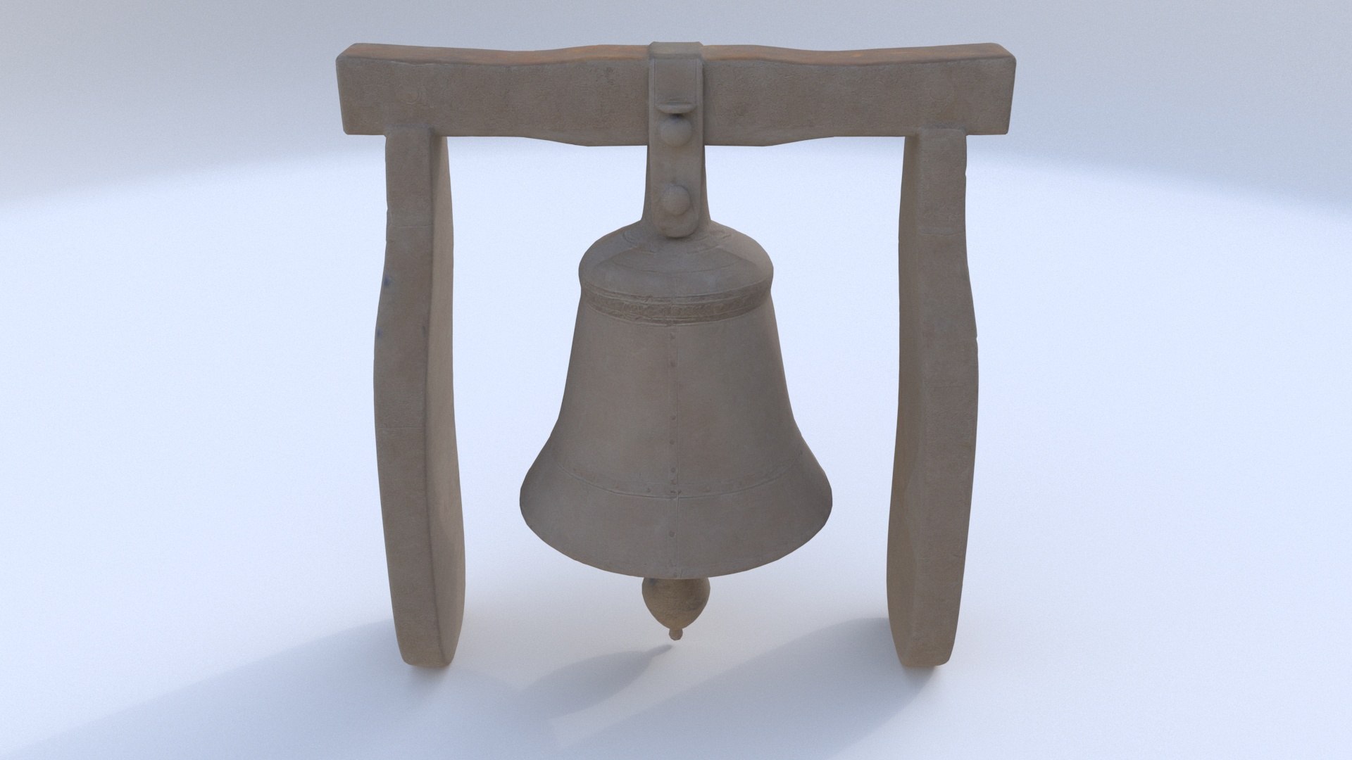 Monastic Bell 3D Model - TurboSquid 2327733