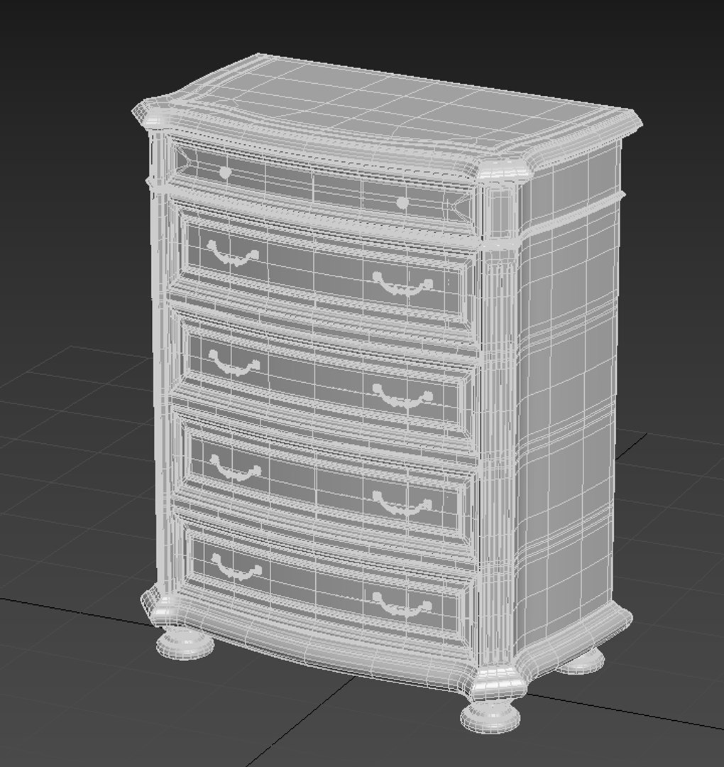 3D Classical Small Comode - TurboSquid 1385239