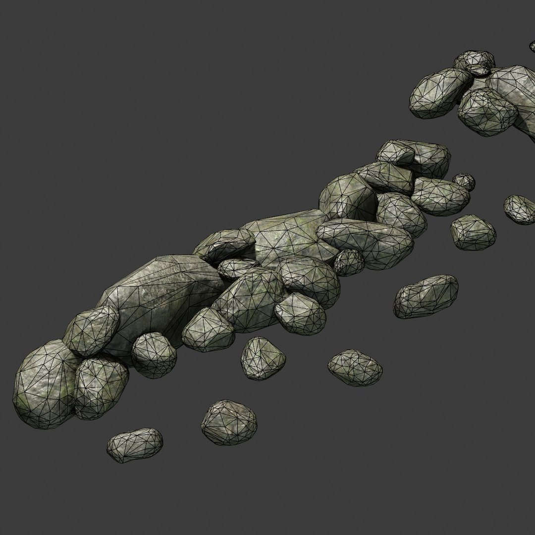 rock ground 3d model