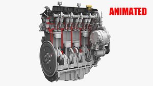 engine animation