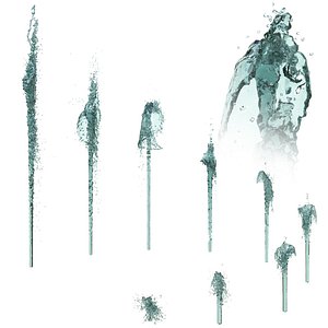 9 Water fountain 3D model