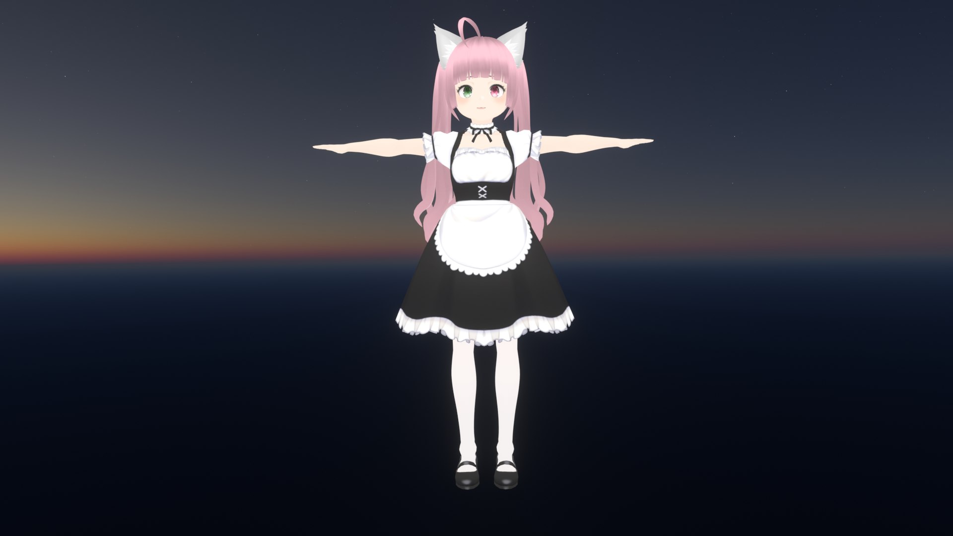 Game Ready Low Poly Anime Character Girl 21 3D Model - TurboSquid 1907541