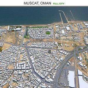 3D city area building