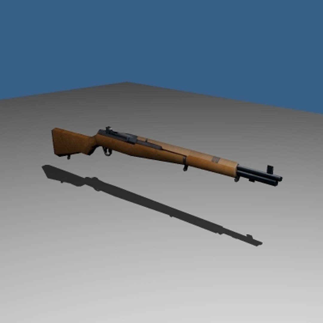 rifle 3d model