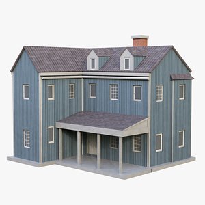 Suburban building 2 3D