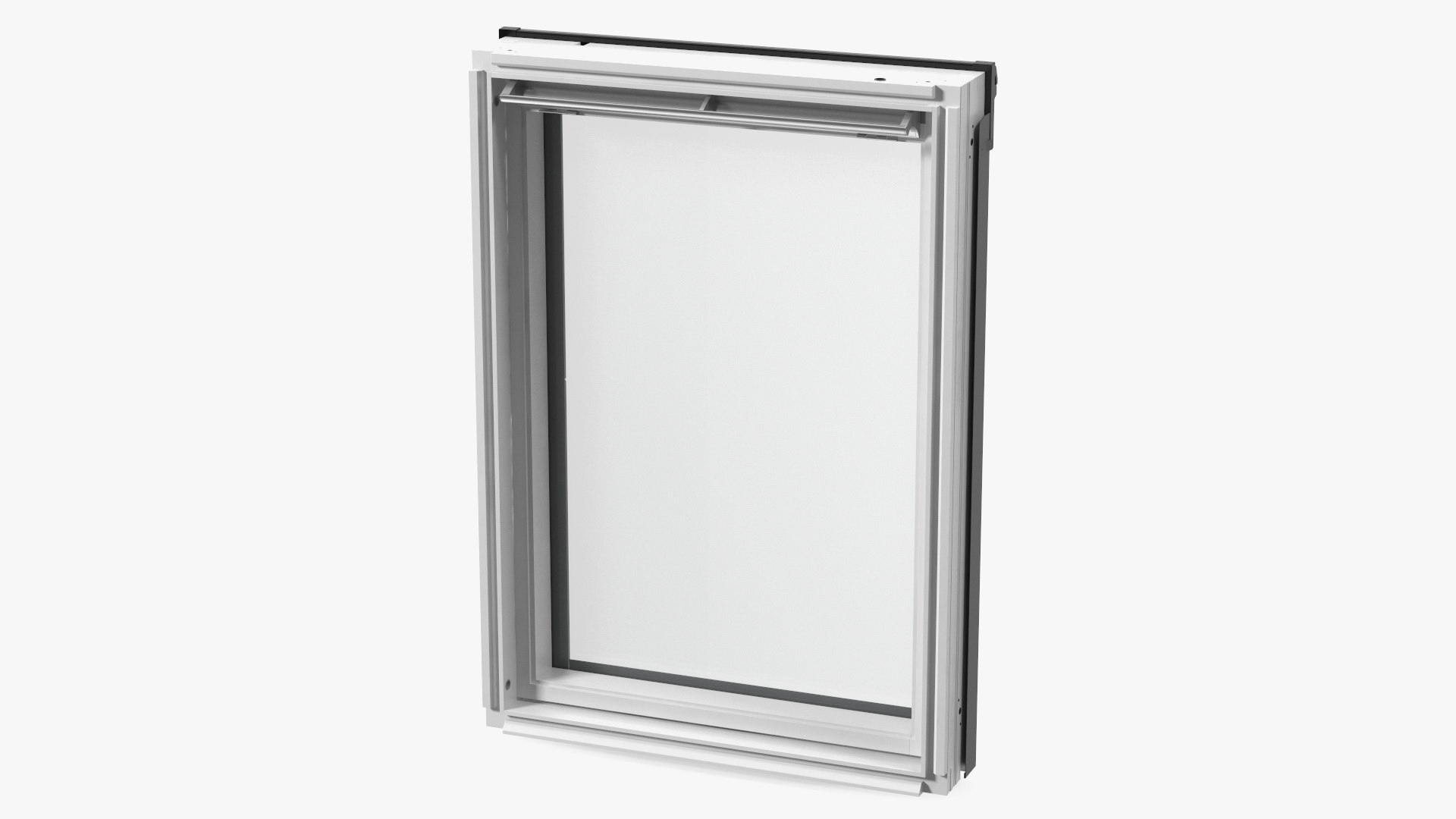 Center Pivot Roof Window 78 x 118 Closed 3D model preview