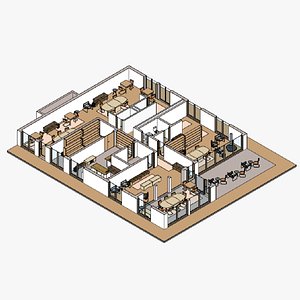 Restaurant - Revit model