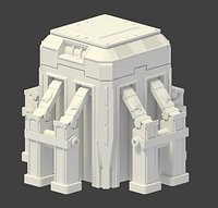 Sci-fi Cube Doodad