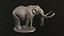 Collection de 10 modèles d'impression 3D de proboscidiens éléphantoïdes éteints