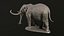 Collection de 10 modèles d'impression 3D de proboscidiens éléphantoïdes éteints