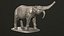 Collection de 10 modèles d'impression 3D de proboscidiens éléphantoïdes éteints