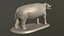 Collection de 10 modèles d'impression 3D de proboscidiens éléphantoïdes éteints