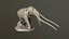 Collection de 10 modèles d'impression 3D de proboscidiens éléphantoïdes éteints