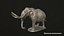 Collection de 10 modèles d'impression 3D de proboscidiens éléphantoïdes éteints