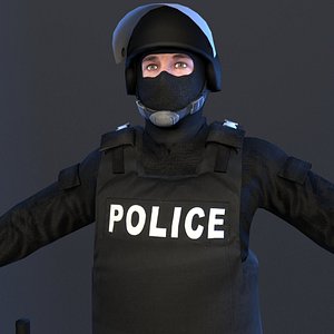 Riot Police Officer