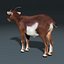 goat fur rigged 3d max