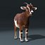 goat fur rigged 3d max