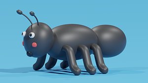Cartoon Ant 3D model