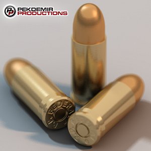 9mm Bullet with Shell