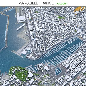 city area building 3D model