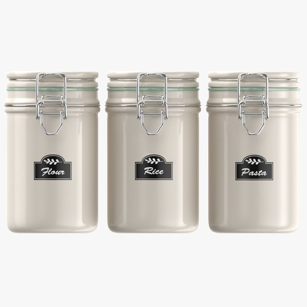 real kitchen jars model