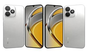 Realme P4s Lite Moonlight Silver