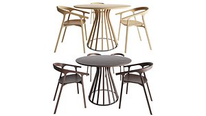 Greco round table and Mattiazzi MC1 chair