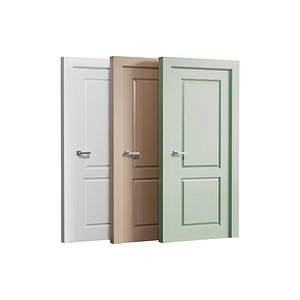 3D Modern interior door 17 model