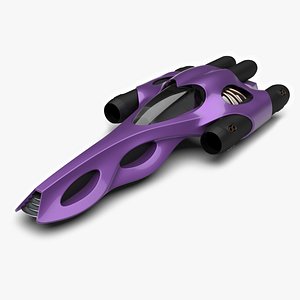 Racing Spaceship Arcturus 3D model