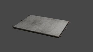 3D model sidewalk01