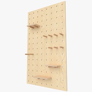 3D model Peg Board
