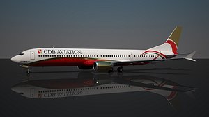 cdb aviation 737 10 3D model