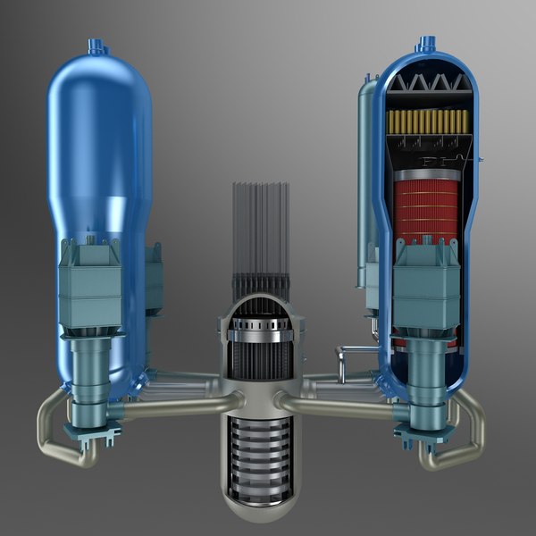 Nuclear power plant 3D model - TurboSquid 2014235