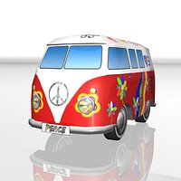 Toy car Hippie-Bus