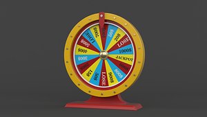 Wheel of Fortune 3D model